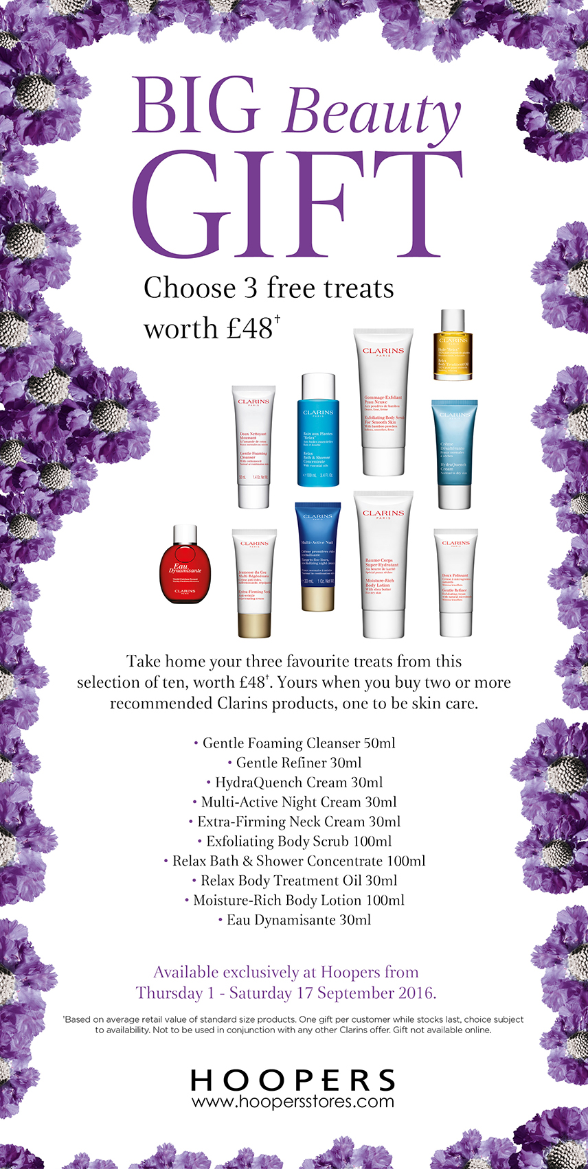 Hoopers Big Beauty Gift Clarins